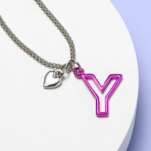 Girls' Monogram Letter "Y" Necklace